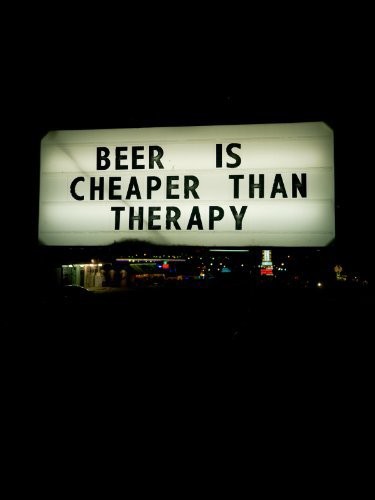 3631 beer is cheaper than therapy