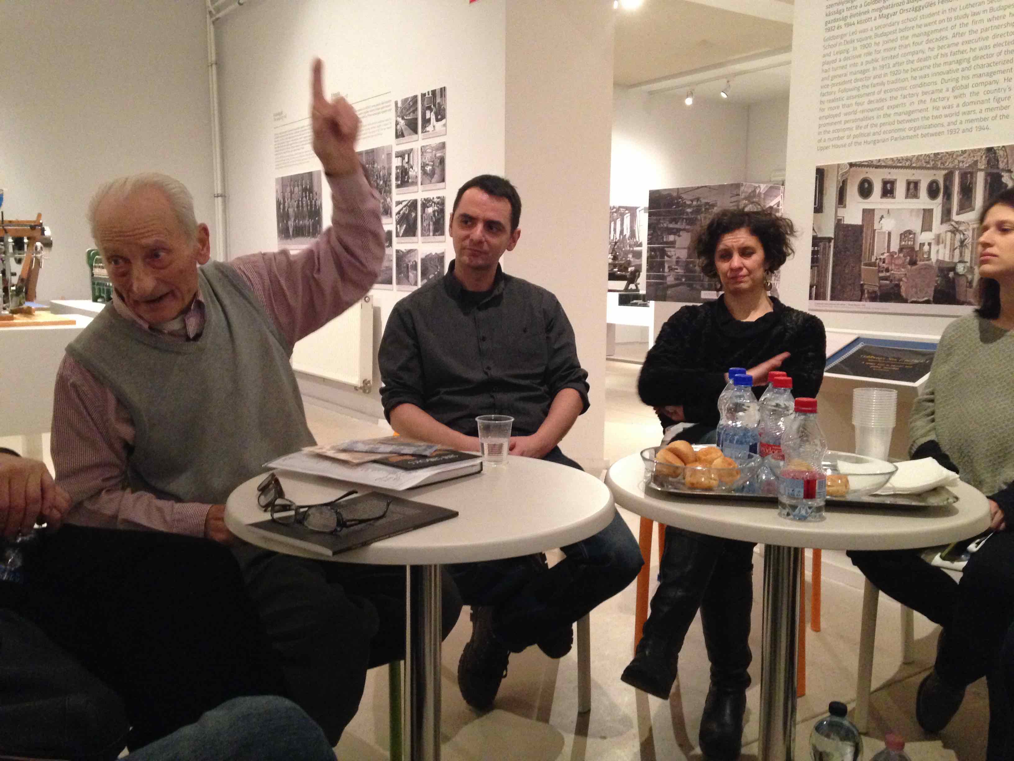 Uncle Pali explaining. Credit: Judit Izinger