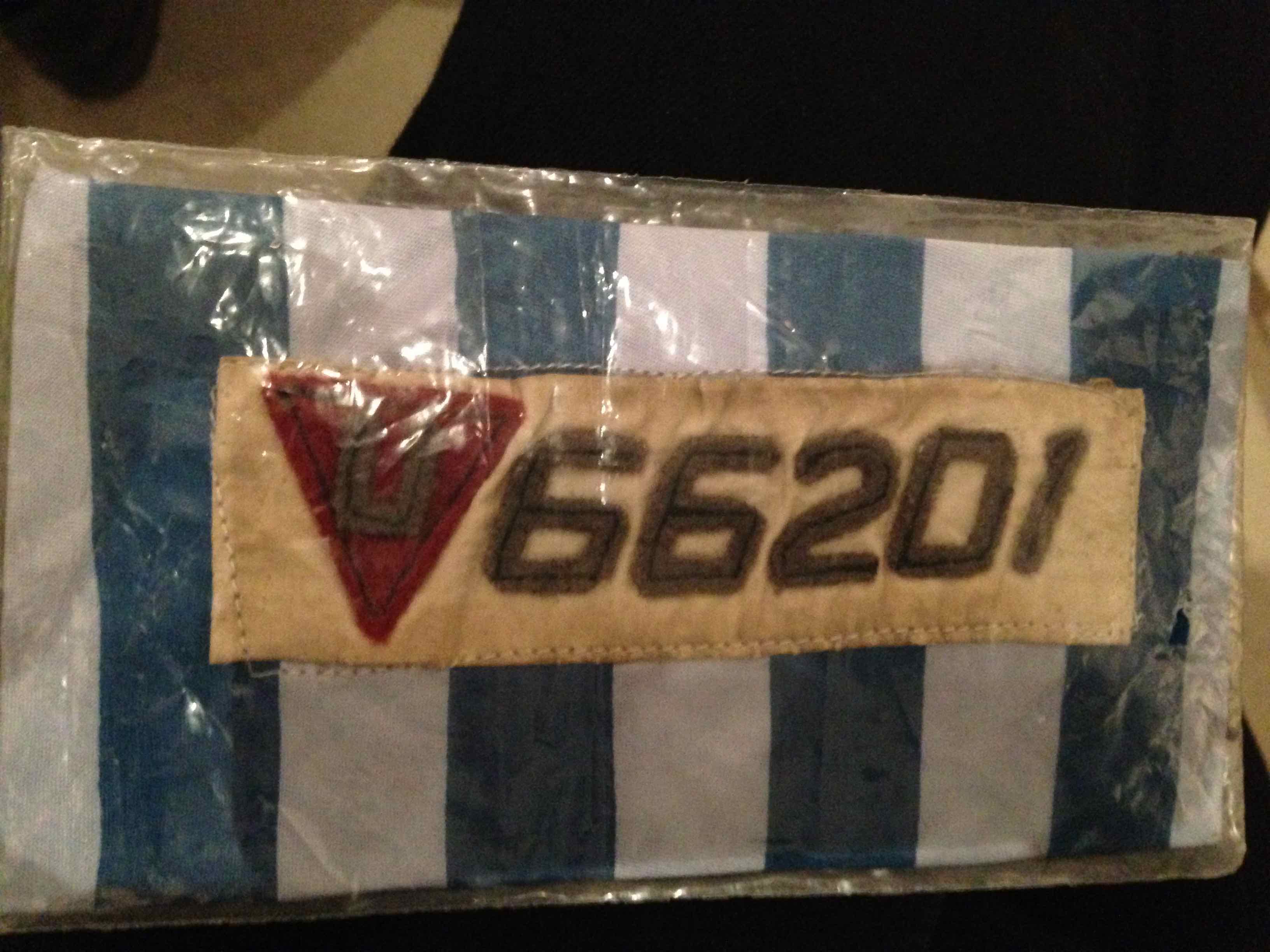 ID sewn by Uncle Pali. Credit: Judit Izinger